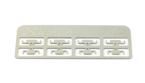 BRM Achshalter-Distanzen 0,5 mm zur Chassistieferlegung (Metall)